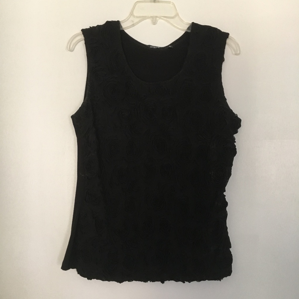 Black tank top